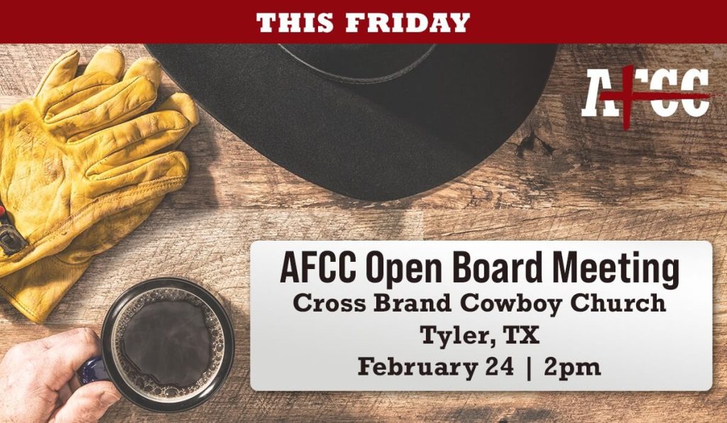 Board Meeting Announcement On Table With Coffee Mug Cowboy Hat And Yellow Gloves